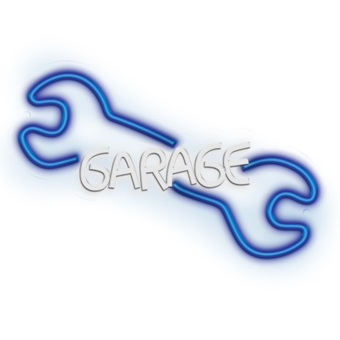LAMPARA DECORATIVA NEON LED GARAGE...