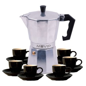 CAFETERA 6 TAZAS INDUCCIÓN MUVIP