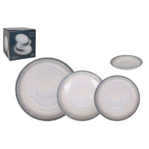 VAJILLA PORCELANA YVORY 18PCS OCEAN