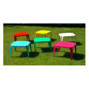 REACONDICIONADA MESA INFANTIL BABY VERDE 56X50X44CM