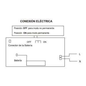 LUZ DE EMERGENCIA 300 LUMENES 6000K...