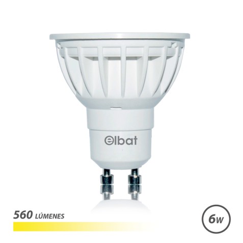 BOMBILLA LED GU10 | 6W | 560LM | LUZ...