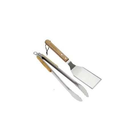 SET 2 ACCESORIOS BARBACOA CON MANGO...