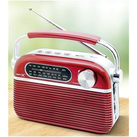 RADIO CLASICA RECARGABLE CON...