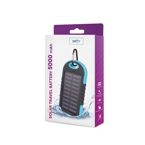 POWERBANK SOLAR 5000MAH CON...