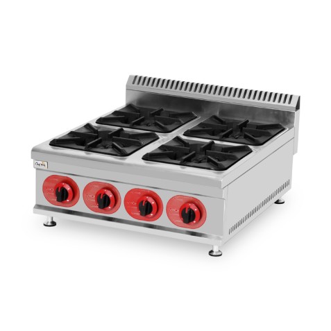 COCINA A GAS PROFESIONAL 4 FUEGOS...