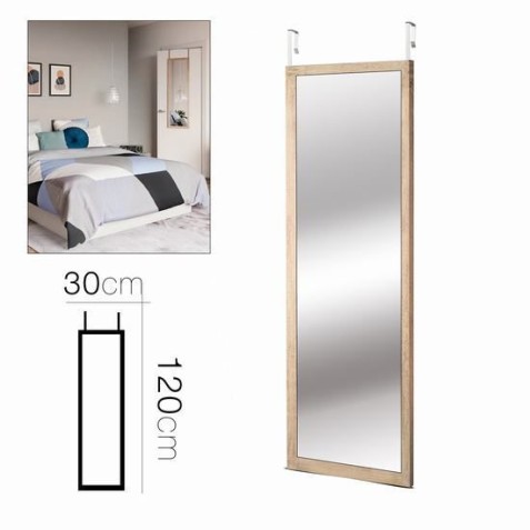 ESPEJO PARA PUERTA MADERA 30X120...