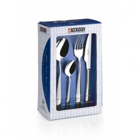 SET 24 CUBIERTOS ACERO INOX TRIESTE...
