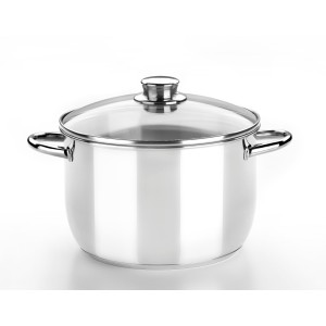 OLLA 22CM 5 LITROS OPTIMA TAPA CRISTA MONIX