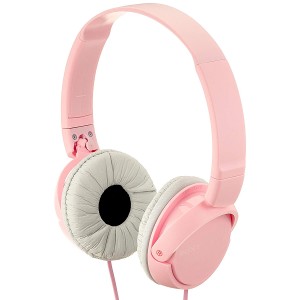 AURICULAR DIADEMA MP3 ROSA SONY