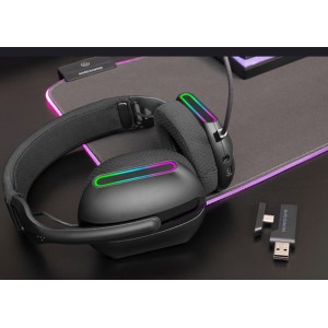 AURICULARES BLUETOOTH 5.3 GAMING ARGB...