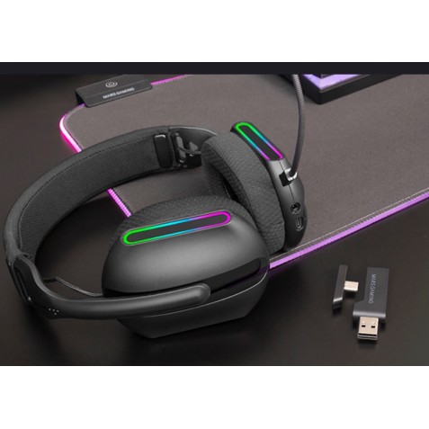 AURICULARES BLUETOOTH 5.3 GAMING ARGB...