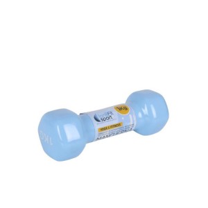 MANCUERNA RECUBIERTA DE VINILO ANTIGOLPES 1KG LONGFIT