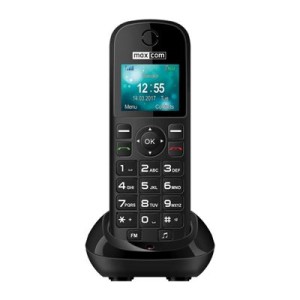 TELEFONO FIJO INALAMBRICO CON SIM MM35D 2G NEGRO MAXCOM