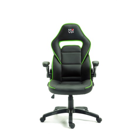 SILLA GAMING GM400 NEGRO/VERDE MUVIP