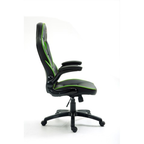 SILLA GAMING GM400 NEGRO/VERDE MUVIP