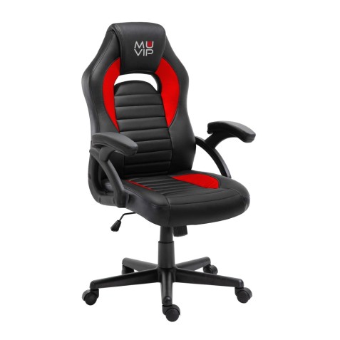 SILLA GAMING GM900 NEGRO/ROJO MUVIP