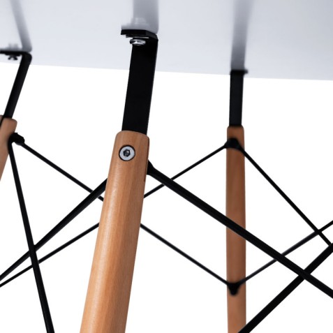MESA REDONDA DESIGN D500 80CM ROBLE...