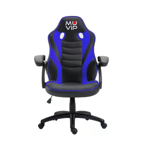 SILLA GAMING GM1100 NEGRO / AZUL MUVIP