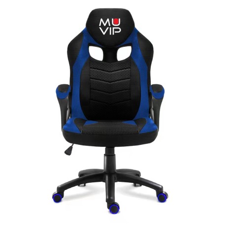SILLA GAMING GM1300 TELA NEGRO / AZUL...
