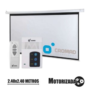 PANTALLA PROYECCION MOTORIZADA 2.40 X...