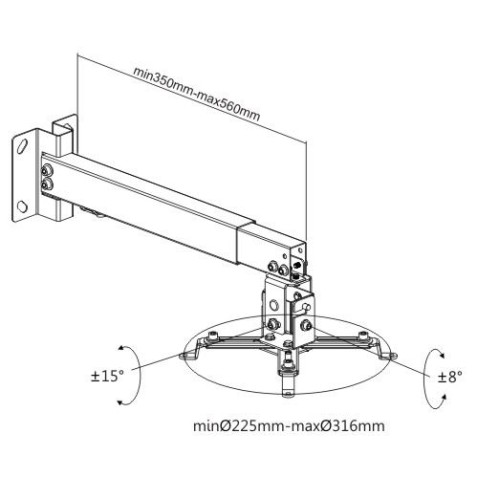 SOPORTE TECHO / PARED PROYECTOR...