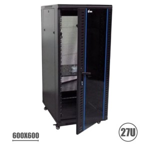 RACK 19" 27U 600X600 PERFORADO CROMAD