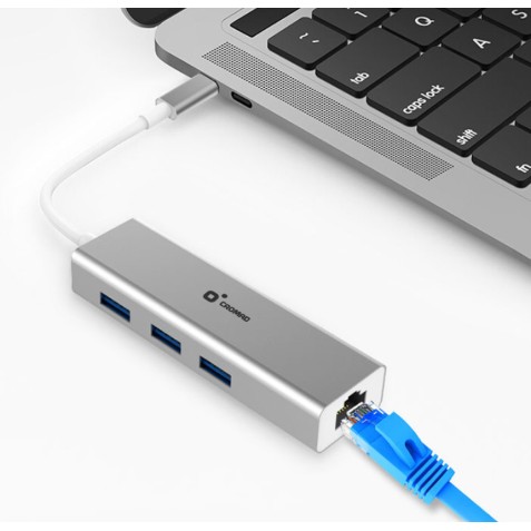 ADAPTADOR TIPO C - HUB USB 3.0 Y RJ45...