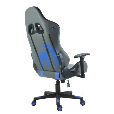 SILLA GAMING SERIE PHOENIX AZUL CROMAD