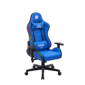 SILLA GAMING RGB SERIE FENRIR AZUL...