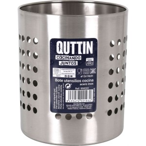 BOTE UTENSILIOS INOX 12X14CM QUTTIN