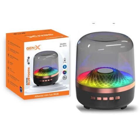 ALTAVOZ BLUETOOTH TWS 10W CON LED RGB...