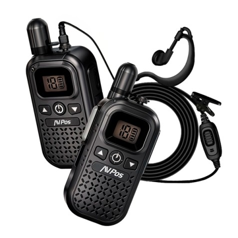 WALKIE TALKIE 16 CANALES 446MHZ NEGRO...