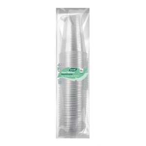 SET 50 VASOS TRANSPARENTE 200CC ALGON
