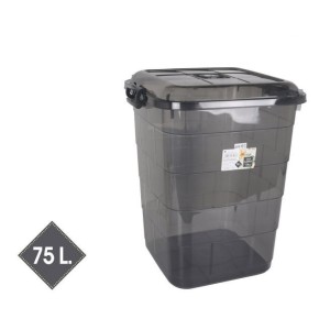 CAJA PLASTICA PLATIN TETRIS 75 LITROS CONFORTIME