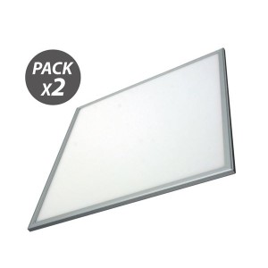PACK 2 PANELES LED 60X60 40W LUZ BLANCA