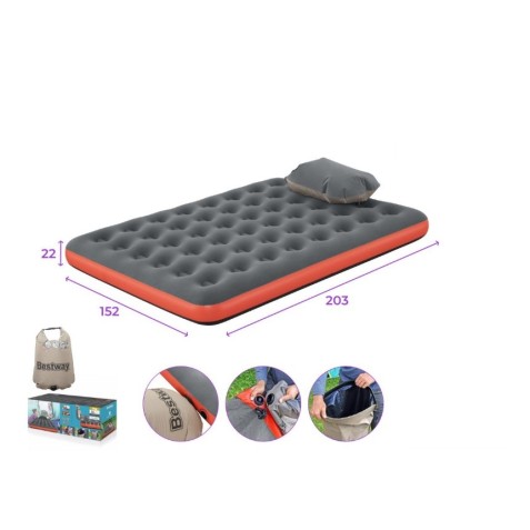 COLCHON CAMPING DOBLE ROLL & RELAX...