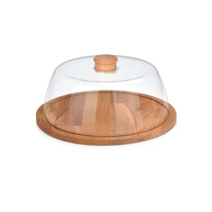 QUESERA CON BASE DE MADERA 29CM QUTTIN