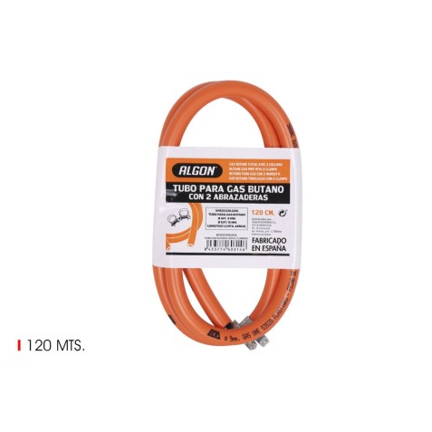 MANGUERA GAS BUTANO 120CM CON...