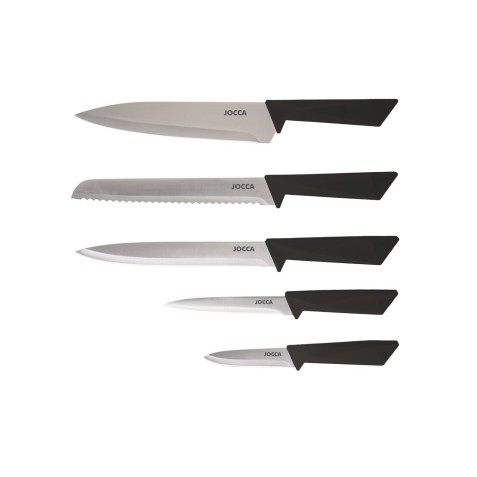 SET 5 CUCHILLOS ACERO INOXIDABLE +...