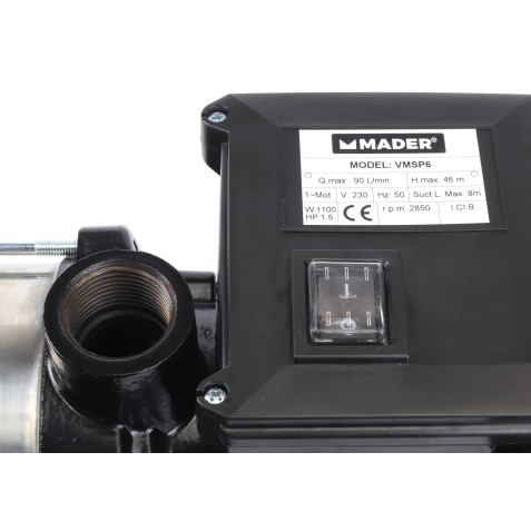 BOMBA ELÉCTRICA MULTICELULAR 1100W 90...