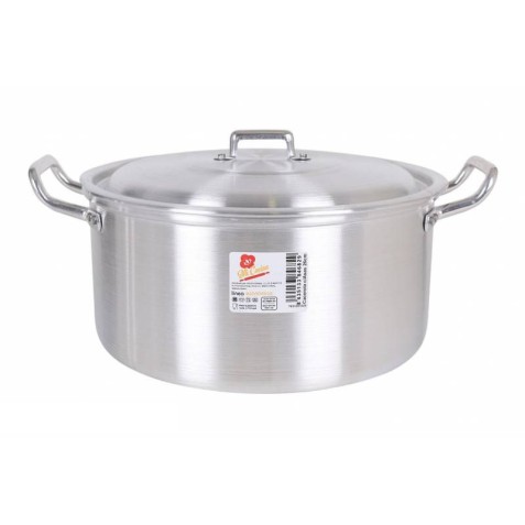 CACEROLA ALUMINIO CON ASAS 28CM 8 LITROS