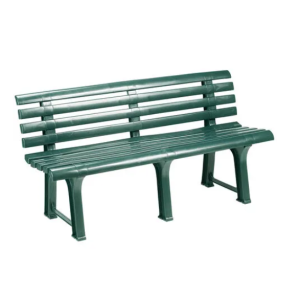 BANCO DE JARDIN ORCHIDEA 145X49X74CM VERDE