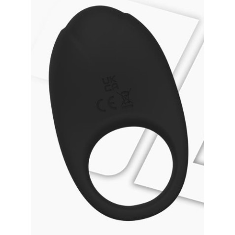 ANILLO VIBRADOR SERIE RINGO NEGRO CON...