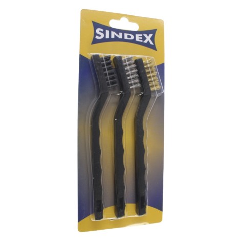 JUEGO 3 CEPILLOS SINDEX