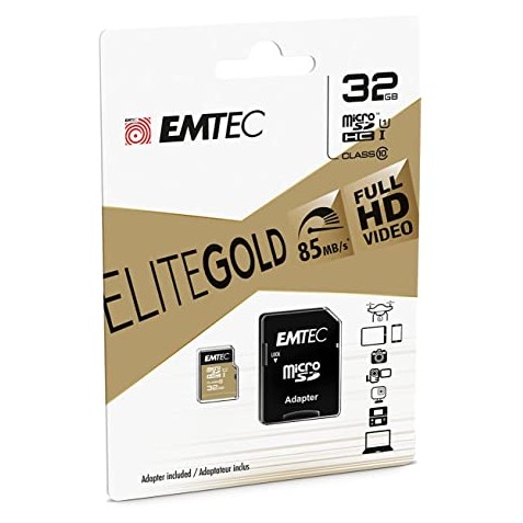 MEMORIA MICRO SD 32GB ELITE GOLD...