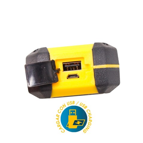 LINTERNA LED CON GANCHO E IMAN COB 8W...