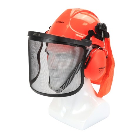 CASCO + PROTECCION FACIAL +...