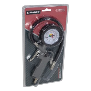 PISTOLA DE INFLADO CON MANOMETRO 1/4"...