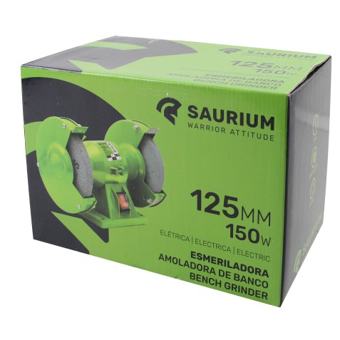 ESMERILADORA DE BANCO 125MM 150W...
